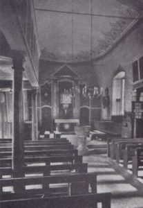 Kirche, Blick zum Altar, 1934