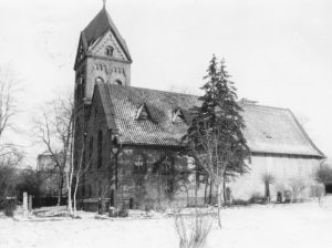 Kirche, Ansicht von Südwesten
