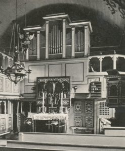 Kirche, Blick zum Altar, 1940
