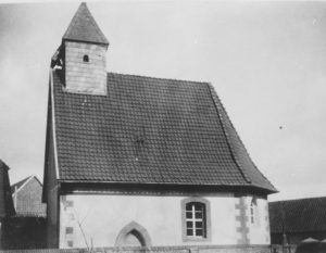 Kapelle, Ansicht von Südwesten, 1896