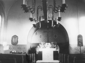 Kirche, Blick zum Altar, vor 1959