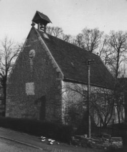 Kirche, Ansicht von Südwesten, vor 1957