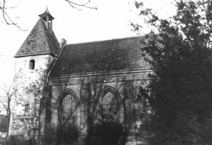 Kirche, Ansicht von Süden, vor 1957