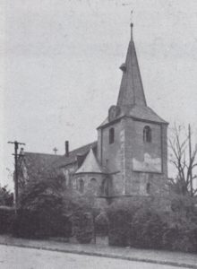 Kirche, Ansicht von Nordwesten