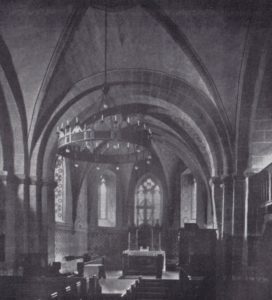 Kirche, Blick zum Altar, 1934