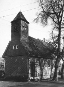 Kapelle, Ansicht von Südwesten, vor 1957