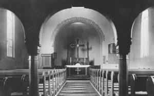 Kirche, Blick zum Altar, 1933