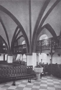 Kirche, Blick nach Westen, 1935