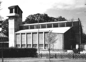 Kirche, Ansicht von Südosten, 1968