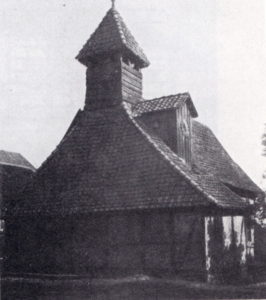 Kapelle, Ansicht von Westen, 1931