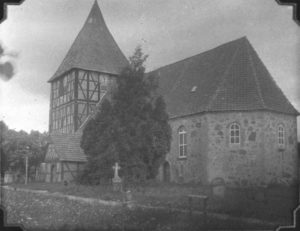 Kirche, Ansicht von Südosten, 1931