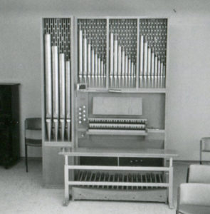 Gemeindesaal, Orgel, 1979