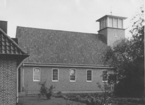 Kirche, Ansicht von Süden, 1957