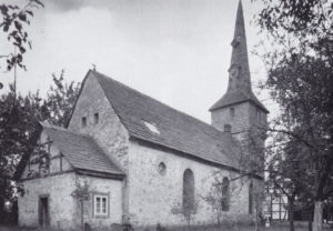 Kirche, Ansicht von Südosten, 1936
