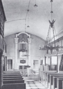 Kirche, Blick zum Altar, 1936