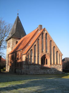 Kirche, Ansicht von Südosten, Foto: Ernst Günther Behn, Klein Gußborn