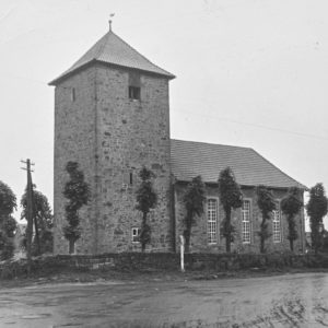 Kirche, Ansicht von Südwesten, 1961