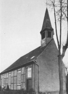 Kirche, Ansicht von Nordwesten, Foto: Helmut Janicki, 1956-58
