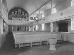 Kirche, Blick zur Orgel, nach 1937