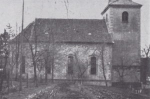 Kirche, Ansicht von Norden, 1935