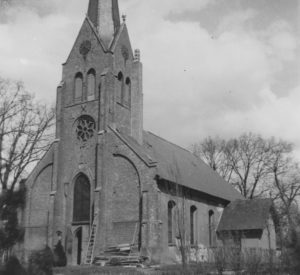 Kirche, Ansicht von Südwesten, vor 1952