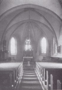 Kirche, Blick zum Altar, 1935