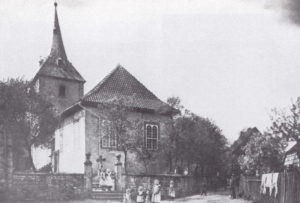 Alte Kirche, Ansicht von Südosten, vor 1905