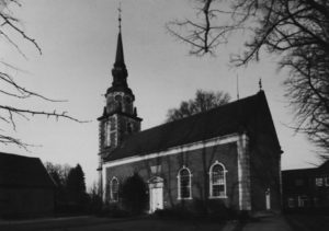 Kirche, Ansicht von Südosten, 1980