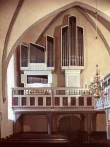 Kirche, Blick zur Orgel, nach 1966