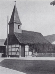 Kapelle, Ansicht von Südwesten, 1933 oder 1936