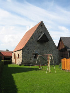 Kapelle, Ansicht von Südosten, Foto: Ernst Günther Behn, Klein Gußborn, 2013