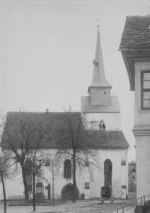 Kirche, Ansicht von Norden, um 1900