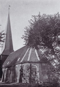 Kirche, Ansicht von Südosten, vor 1965