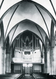 Kirche, Blick zur Orgel, nach 1967