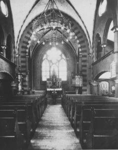 zweite Kirche, Blick zum Altar, vor 1944