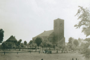 Kirche, Ansicht von Nordwesten, 1951