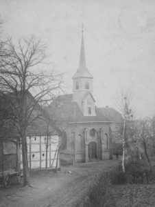 Kapelle, Ansicht von Nordwesten, um 1900