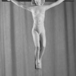 Altarkreuz, Postkarte, Foto: Photo Brants, Weener, um 1950