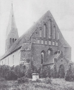 Kirche, Ansicht von Südosten, vor 1908