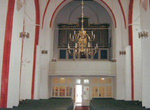 Kirche, Blick zur Orgel, Foto: Ernst Günther Behn, Klein Gußborn, 2009/ 2010