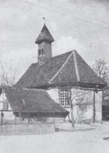 Kapelle, Ansicht von Südosten, 1935