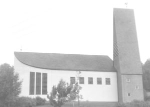 Kirche, Ansicht von Nordosten, um 1970, P. Greve, Jöllenbeck (?)