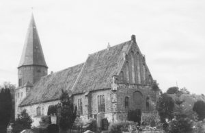 Kirche, Ansicht von Südosten, 1957 (?)