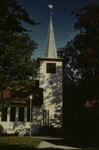 Kirche, Ansicht von Süden, Teilansicht, 1980