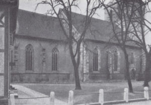 Kirche, Ansicht von Nordosten,1935