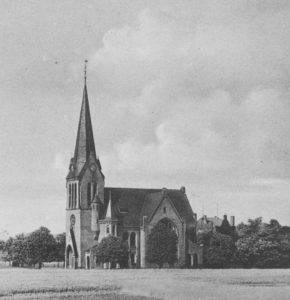 Kirche, Ansicht von Südwesten, um 1948