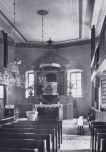 Kirche, Blick zum Altar, 1937