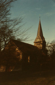Kirche, Ansicht von Nordosten, 1980