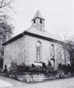 Kapelle, Ansicht von Südwesten, 1973