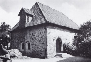 Kapelle, Ansicht von Südwesten, 1973